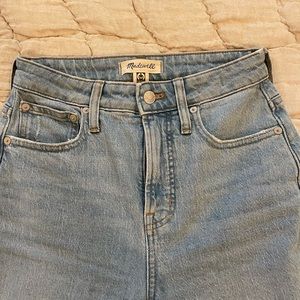 Madewell curvy perfect vintage jean